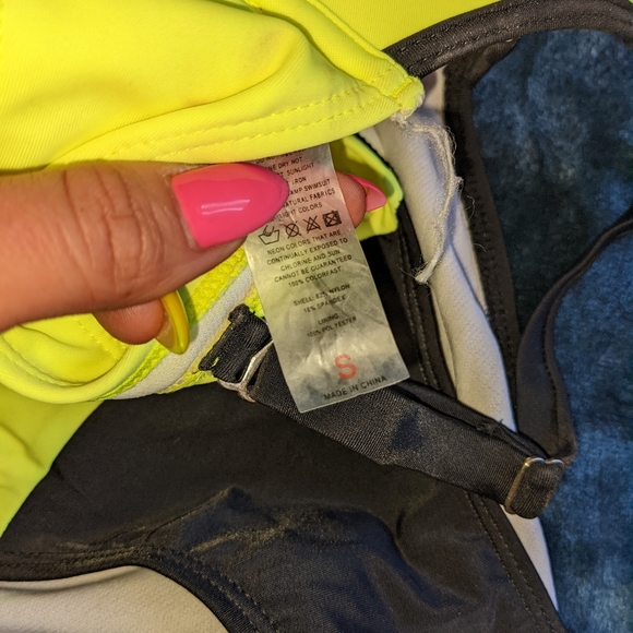 Neon Green swimsuit - Picture 2 of 2